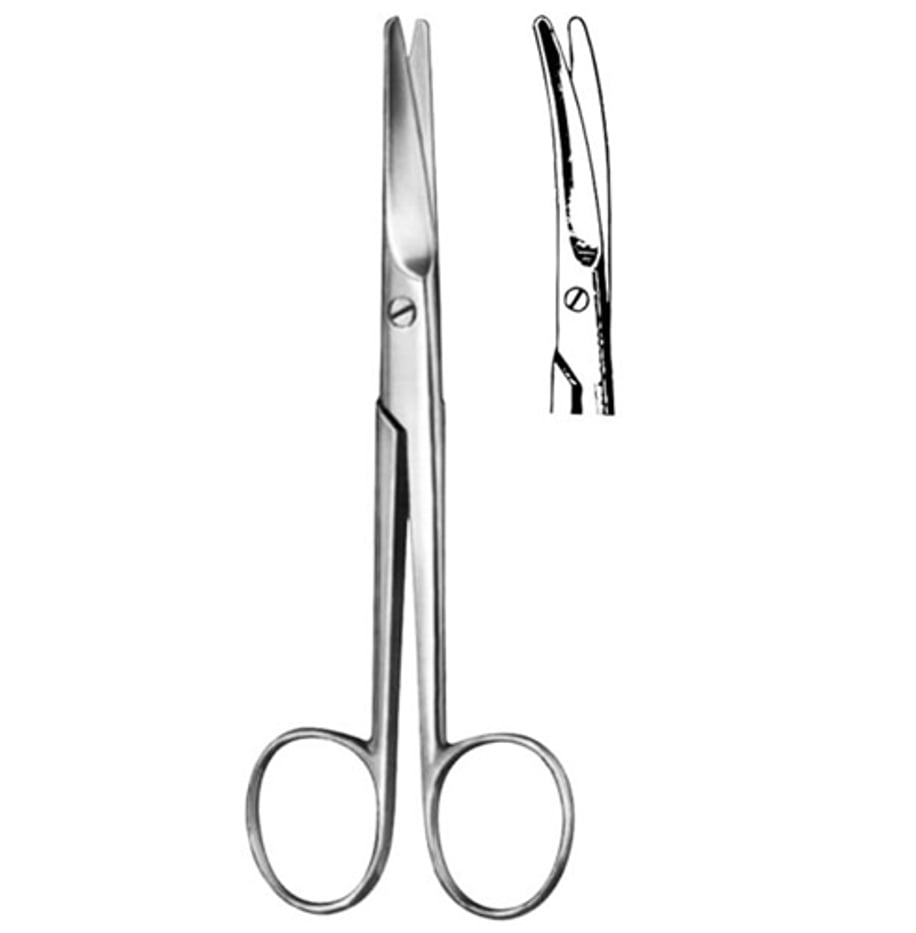 Mayo Scissors Straight for Clinical Cutting & Dressing Care – 6 3/4 in