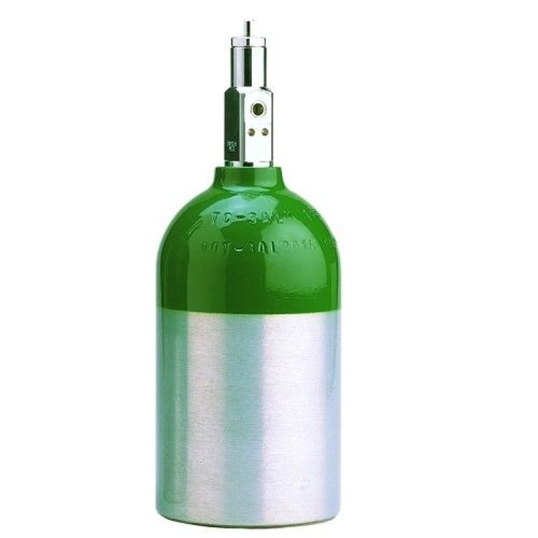 M4/A Oxygen Cylinder with Toggle Valve